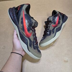 Nike Kobe Camo Red Men's Shoes